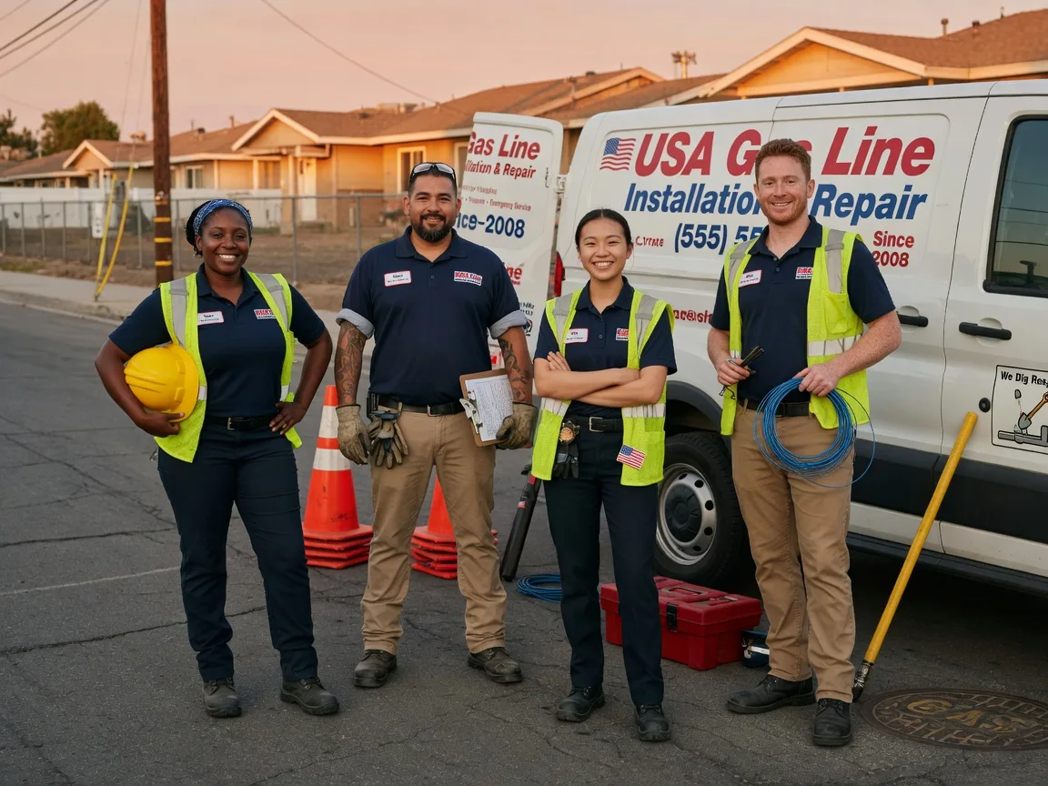 Gas Line Installation company in Lottie, LA